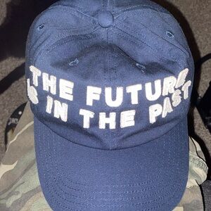 Human Made Navy Blue Baseball Cap with Heart Patch